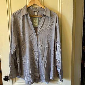 Grey dress shirt, H&M xl